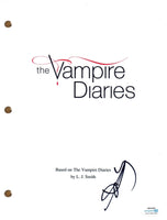 KAT GRAHAM Signed THE VAMPIRE DIARIES Autograph Full Pilot Episode Script ACOA