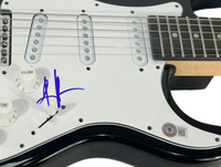 Rami Malek Signed Autograph Electric Guitar Queen Freddie Mercury Actor BAS COA