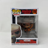 Jamie Campbell Bower Stranger Things Signed Vecna Funko Pop Autograph BAS COA