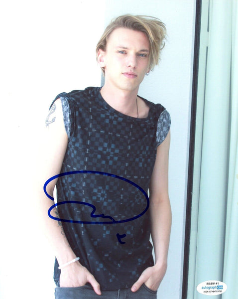 Jamie Campbell Bower Signed 8x10 Photo STRANGER THINGS Autograph ACOA COA