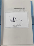 Mark Lanegan Signed Sing Backwards and Weep Book Screaming Trees Mad Season COA
