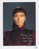 KAMAY LAU Signed STAR WARS Autograph 8x10 Photo The Phantom Menace ACOA COA