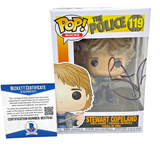 Stewart Copeland Signed The Police #119 Funko Pop Drummer Autograph Beckett COA