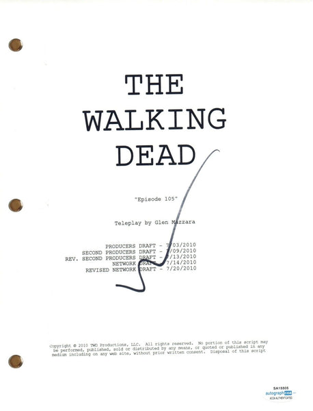 NORMAN REEDUS Signed THE WALKING DEAD Autograph Script Screenplay Episode 5 ACOA