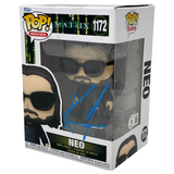 Keanu Reeves Signed The Matrix Neo Funko Pop #1172 Autograph Beckett COA