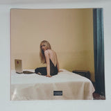 Sabrina Carpenter Signed EMAILS I CAN'T SEND 11x11 Photo + Bone Vinyl BAS COA