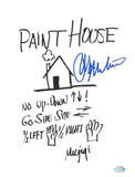 Ralph Macchio Signed Autograph The Karate Kid Paint House 8.5x11 Print ACOA COA