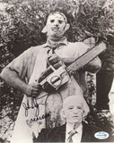 JOHN DUGAN Signed Autographed 8x10 Photo THE TEXAS CHAIN SAW MASSACRE ACOA COA