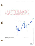 Keith Coogan Signed Don't Tell Mom The Babysitter's Dead Movie Script ACOA COA