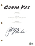 Ralph Macchio Signed Autograph Cobra Kai The Right Path Script Screenplay BAS