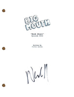 Nick Kroll BIG MOUTH Signed Autograph Episode Script Nick Starr Screenplay COA