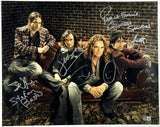 Mana Band Signed Autograph 16x20 Photo Poster Fher Olvera x4 Beckett COA