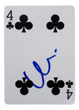 Matt Damon Signed Autograph Playing Card Rounders Movie Mike McDermott COA