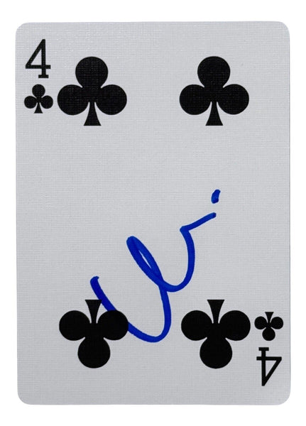 Matt Damon Signed Autograph Playing Card Rounders Movie Mike McDermott COA