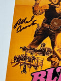 Mel Brooks Signed Autograph Blazing Saddles 12x18 Movie Poster Photo Beckett COA