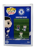 Christian Pulisic Signed Funko Pop Chelsea Football Club Autograph Beckett COA
