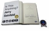 Jerry Seinfeld Signed Full Autograph Is This Anything? HC Book Beckett COA