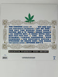 Dr. Dre Signed Autograph The Chronic Vinyl Record Album LP NWA Rapper ACOA COA
