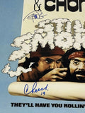 Cheech Marin & Tommy Chong Signed Autograph 12x18 Poster Photo Still Smokin BAS