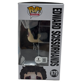 Johnny Depp Signed Autograph Edward Scissorhands Funko Pop #979 Beckett COA