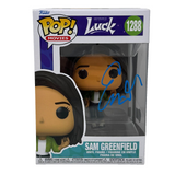 Eva Noblezada LUCK Signed Autograph Sam Greenfield Funko Pop #1288 Beckett COA
