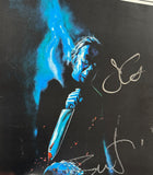 Jamie Lee Curtis & John Carpenter Halloween Signed 12x18 Movie Poster BAS COA