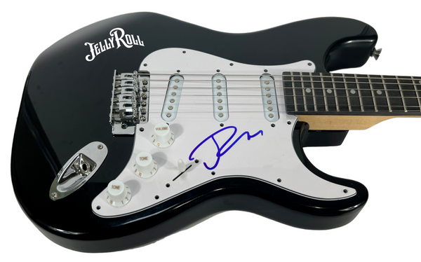 Jelly Roll Signed Autograph Electric Guitar Ballads of the Broken Singer COA