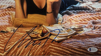 Uma Thurman Signed Pulp Fiction 11x14 Photo Autograph Mia Wallace Beckett COA