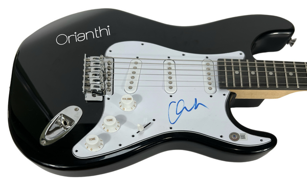 Orianthi Panagaris Signed Autograph Electric Guitar Michael Jackson Beckett COA