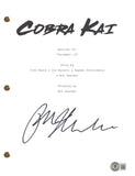 Ralph Macchio Signed Autograph Cobra Kai Episode Script December 19 E310 BAS COA
