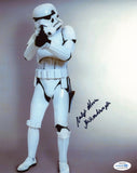 RALPH MORSE Signed STAR WARS Autograph 8x10 Photo Stormtrooper ACOA COA