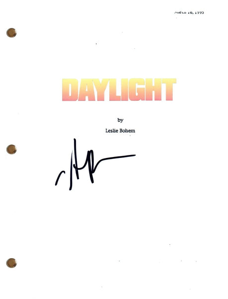 Amy Brenneman Signed Autograph Daylight (1996) Movie Script Full Screenplay COA