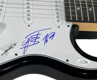 The Chainsmokers Signed Autograph Electric Guitar Alex Pall Andrew Taggart ACOA