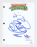 Vanilla Ice Signed Teenage Mutant Ninja Turtles Secret of Ooze Movie Script ACOA