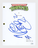 Vanilla Ice Signed Teenage Mutant Ninja Turtles Secret of Ooze Movie Script ACOA