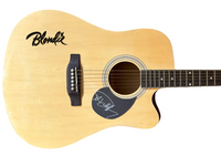 Debbie Harry BLONDIE Signed Autograph Full Size Acoustic Guitar ACOA COA