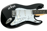 Magne Furuholmen A-HA Band Signed Autograph Electric Guitar Take On Me BAS COA