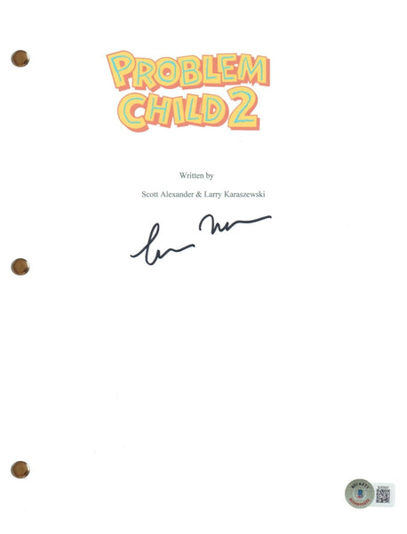 Laraine Newman Signed Autograph Problem Child 2 Full Movie Script Beckett COA