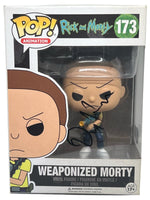 Dan Harmon Signed Rick and Morty Funko Pop Weaponized Morty 173 Autograph BAS