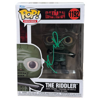 Paul Dano Signed The Riddler The Batman Funko Pop #1192 Autograph Beckett COA