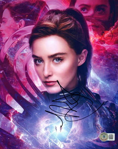 Kathryn Newton Signed 8x10 Photo Ant-Man and the Wasp: Quantumania Autograph BAS