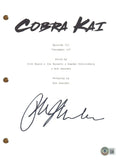 Ralph Macchio Signed Autograph Cobra Kai Episode Script December 19 E310 BAS COA