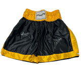 Julio Cesar Chavez & Oscar De La Hoya Signed Boxing Trunks Autograph Beckett COA