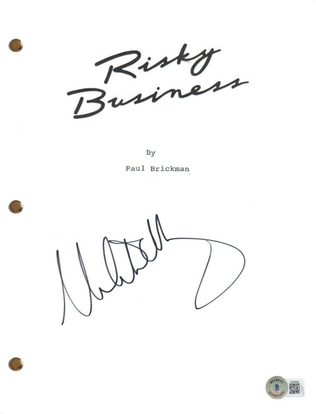 Rebecca De Mornay Signed Autograph Risky Business Movie Script Screenplay BAS