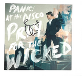 BRENDON URIE PANIC! AT THE DISCO Signed PRAY FOR THE WICKED Framed CD BAS COA