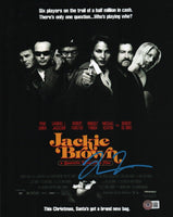 Quentin Tarantino Signed Autograph Jackie Brown 11x14 Photo Poster Beckett COA