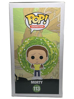 Dan Harmon Signed Rick and Morty Funko Pop Morty 113 Autograph Beckett COA