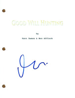 Matt Damon GOOD WILL HUNTING Signed Autograph Movie Script Full Screenplay COA