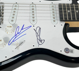 John Rzeznik Robby Takac GOO GOO DOLLS Signed Autograph Electric Guitar BAS COA