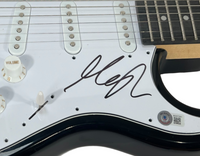 Victoria De Angelis MANESKIN Signed Autograph Electric Guitar Vic Beckett COA